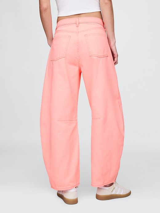 Image number 4 showing, High Rise Horseshoe Jeans