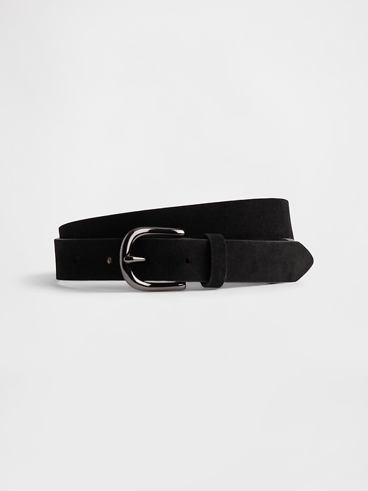 Image number 1 showing, Suede Belt