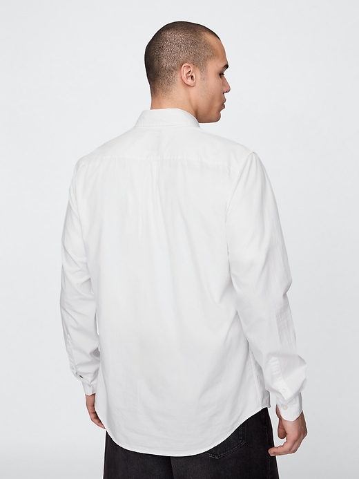 Image number 3 showing, Organic Cotton Poplin Classic Shirt