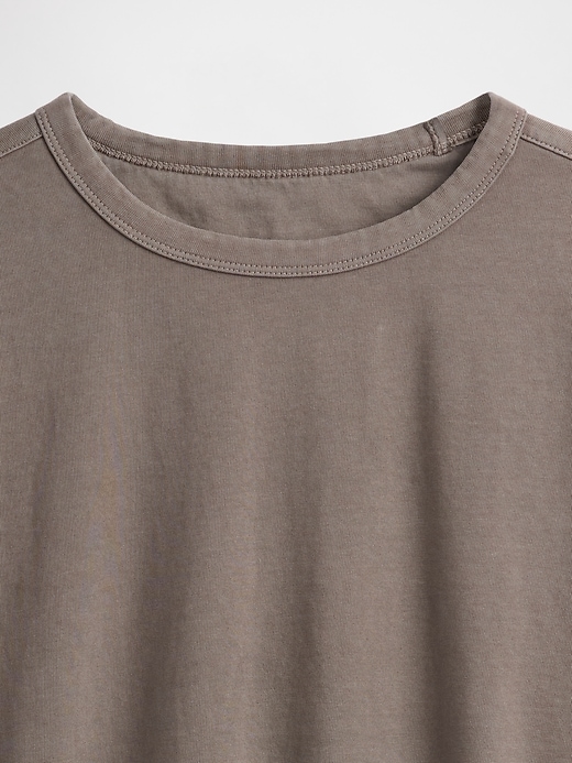 Image number 4 showing, Heavyweight Crop T-Shirt