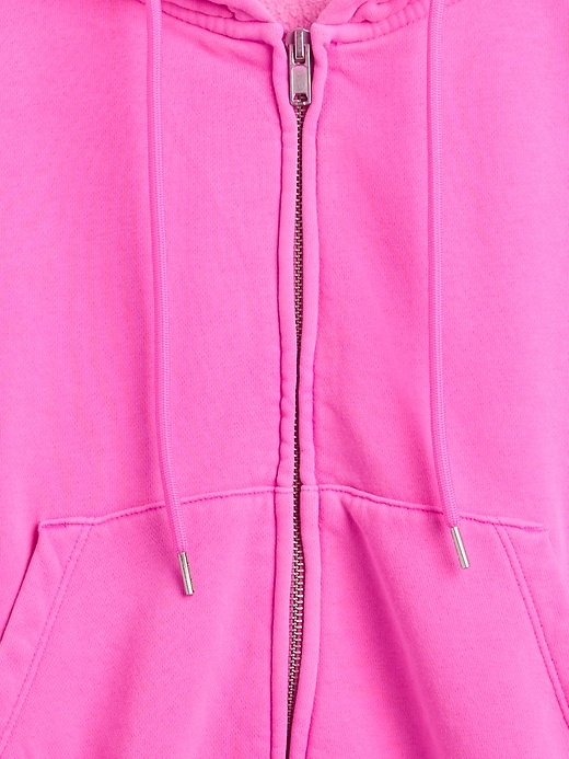 Image number 4 showing, VintageSoft Wedge Zip Hoodie