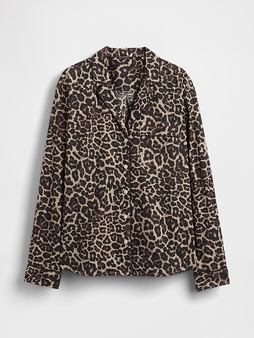 Image number 5 showing, Poplin PJ Shirt