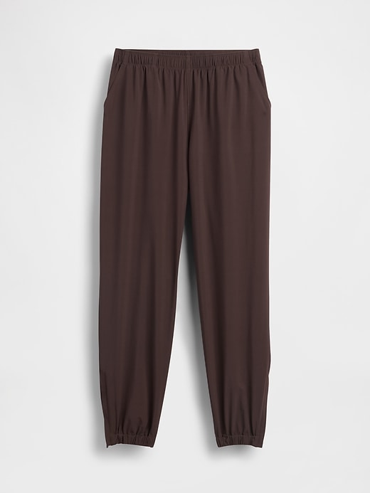 Image number 6 showing, GapFit Tech High Rise Zip-Hem Joggers