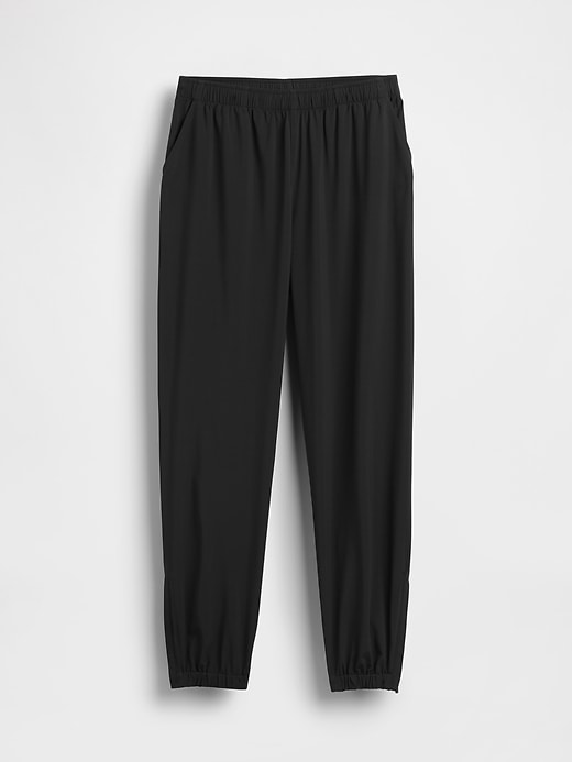 Image number 5 showing, GapFit Tech High Rise Zip-Hem Joggers