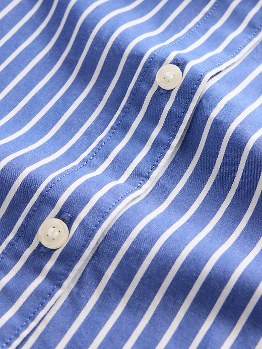 Image number 5 showing, Organic Cotton Poplin Balloon-Sleeve Shirt