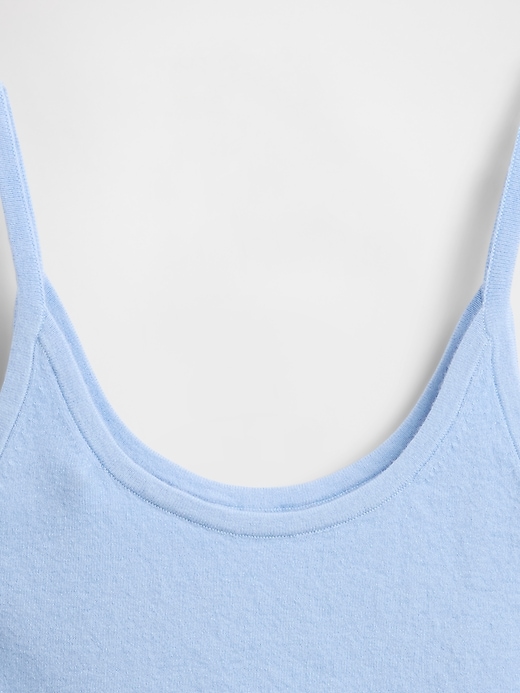 Image number 4 showing, CashSoft Stretch Crop Tank Top