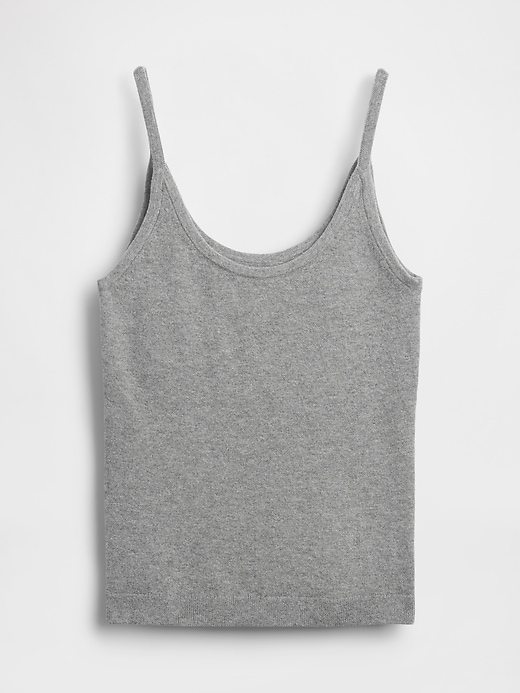 Image number 5 showing, CashSoft Stretch Crop Tank Top