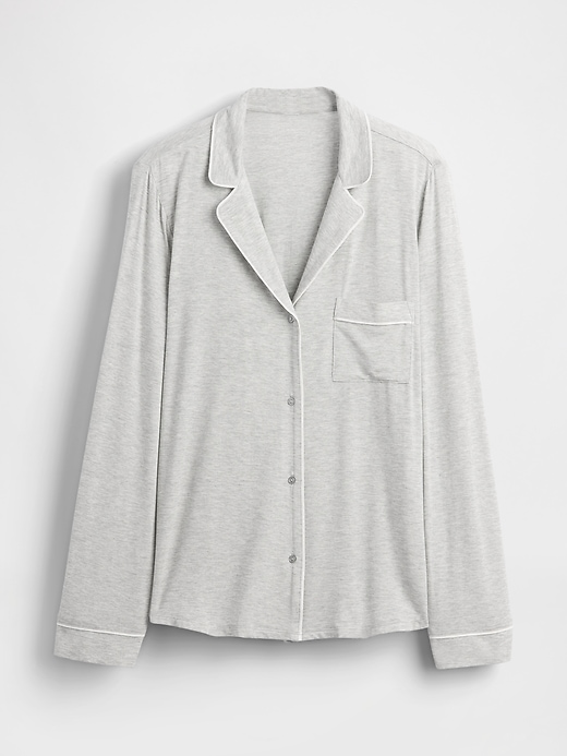 Image number 4 showing, Softest Modal PJ Shirt