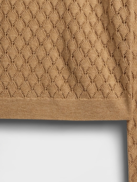 Image number 4 showing, Pointelle Sweater
