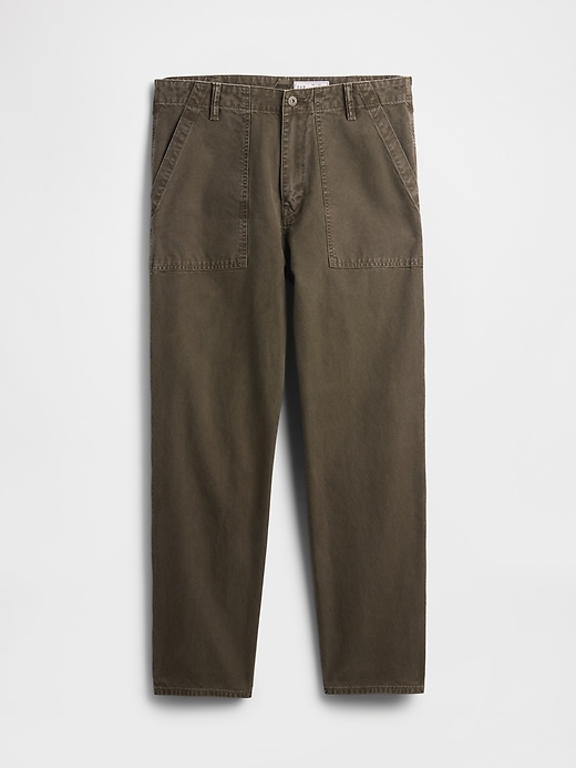 Image number 6 showing, Canvas Baggy Carpenter Jeans
