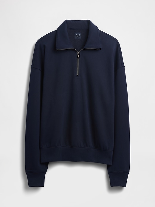 Heavyweight Oversized Quarter-Zip Pullover | Gap