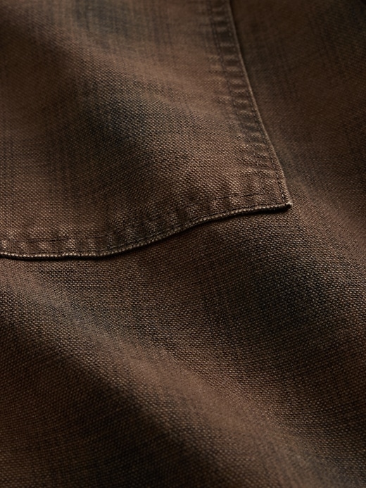 Image number 4 showing, Plaid Canvas Denim Overshirt