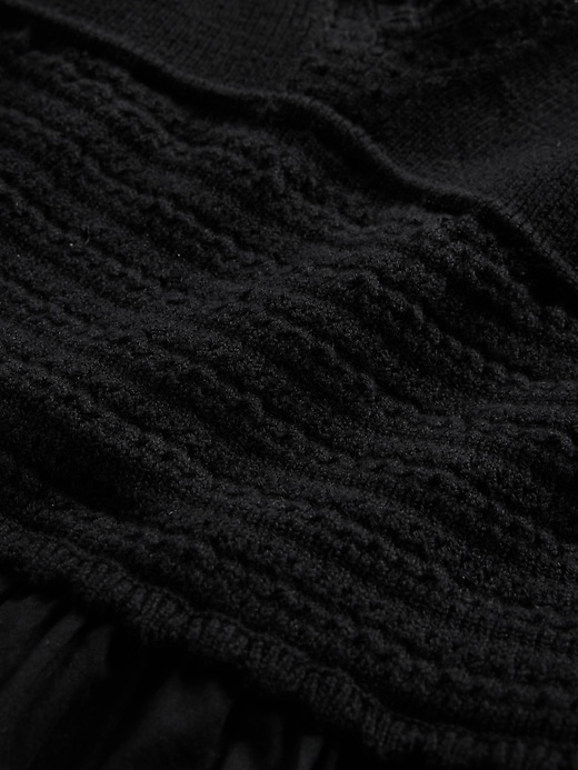 Image number 5 showing, Crochet Mixed Media Maxi Dress