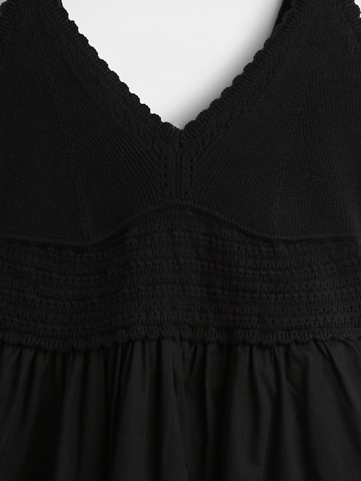 Image number 5 showing, Crochet Mixed Media Mini Dress