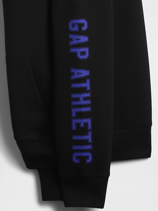 Image number 5 showing, Kids GapFit Tech Quick-Dry Logo Hoodie