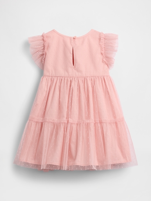 Image number 3 showing, Baby & Toddler Tiered Tulle Dress