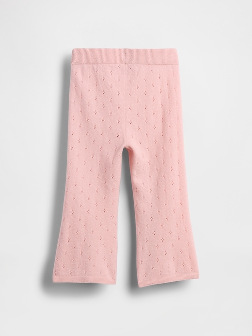 Image number 3 showing, Baby & Toddler CashSoft Pointelle Flare Pants