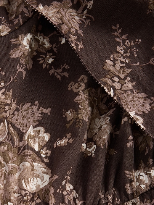 Image number 5 showing, Ruffle Collar V-Neck Top