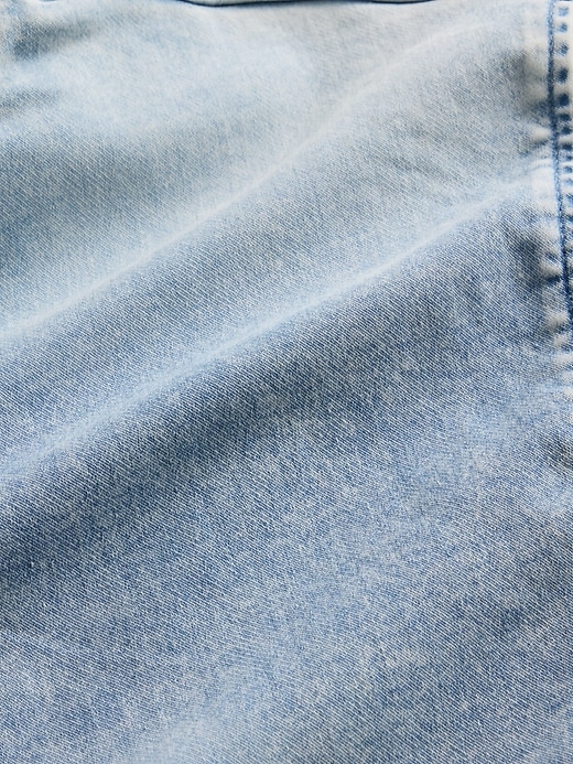 Image number 5 showing, Kids Knit Denim Zip Hoodie