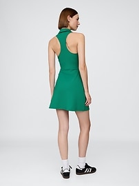 Image number 4 showing, GapFit Power Zip Polo Dress