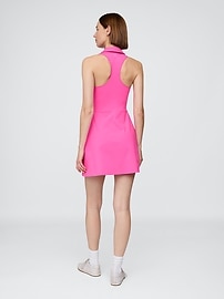 Image number 4 showing, GapFit Power Zip Polo Dress