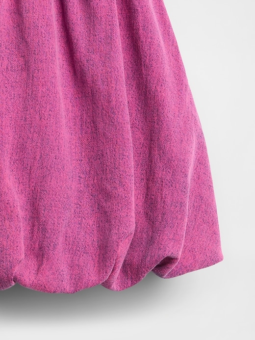 Image number 4 showing, Kids Denim Bubble Skirt