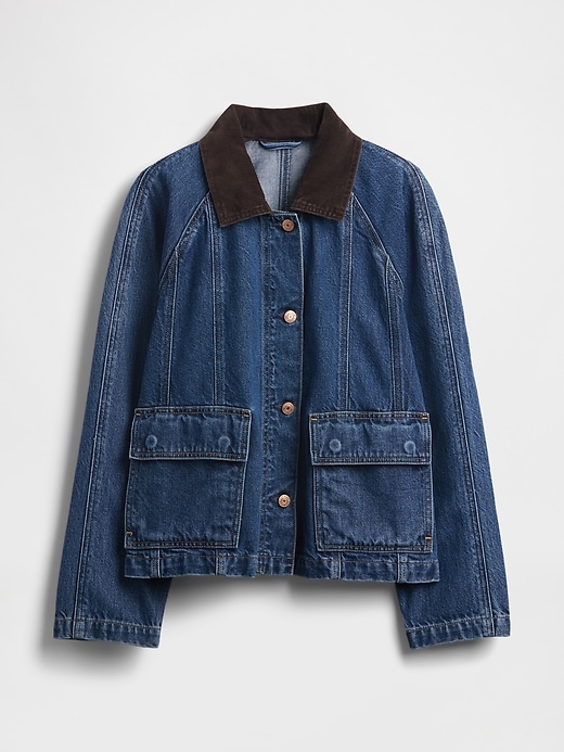 Image number 6 showing, UltraSoft Denim Swing Chore Jacket