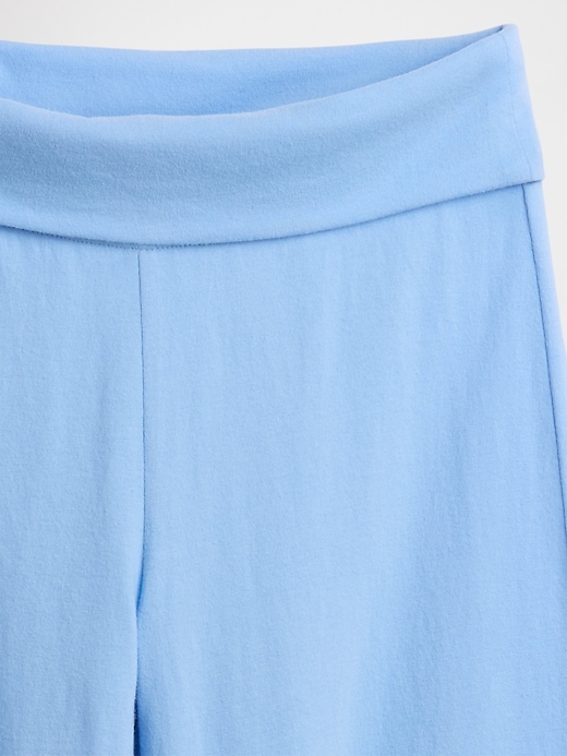 L'image numéro 5 présente Legging à jambe large et taille rabattable pour Enfant