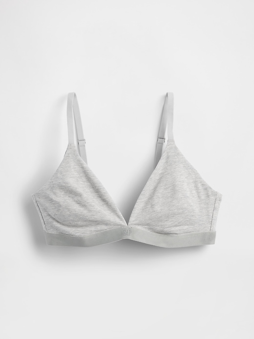 Image number 4 showing, Organic Stretch Cotton Triangle Bra