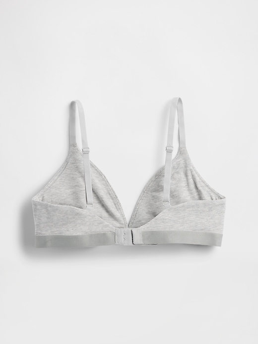 Image number 5 showing, Organic Stretch Cotton Triangle Bra