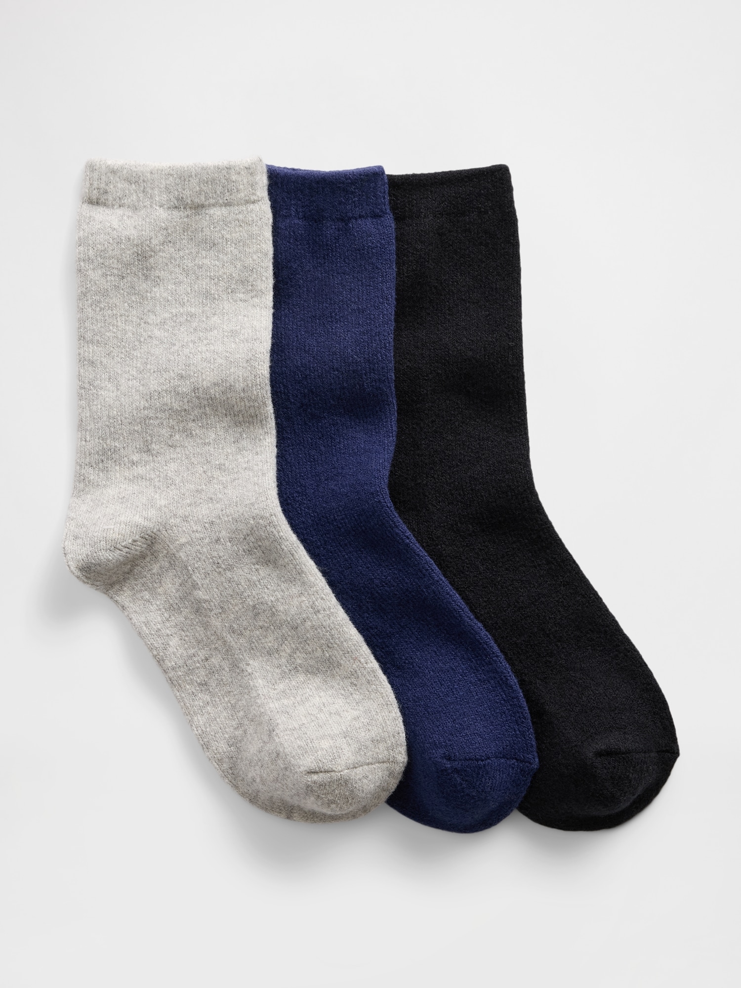 Kids CashSoft Crew Socks (3-Pack)