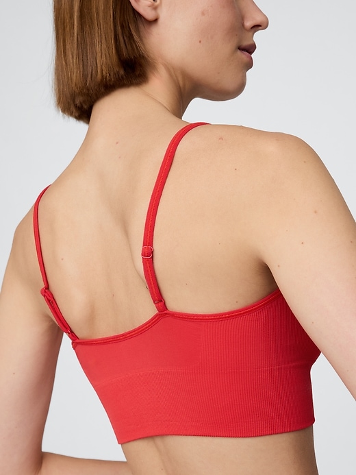 Image number 6 showing, Seamless Plunge Bralette