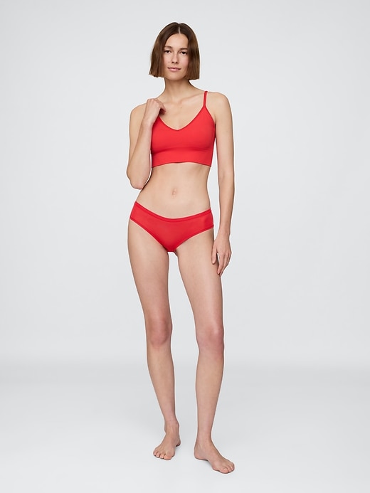 Image number 3 showing, Seamless Plunge Bralette