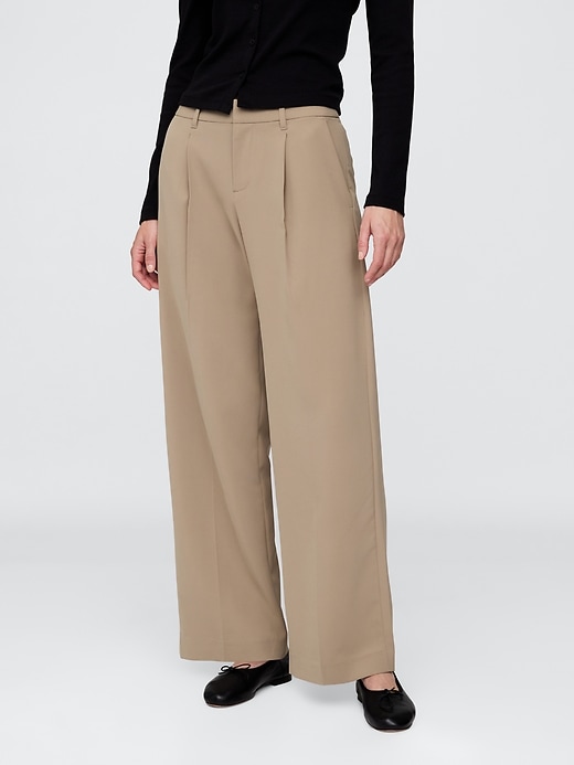 Image number 2 showing, 365 Low Rise Pleated Wide-Leg Trousers