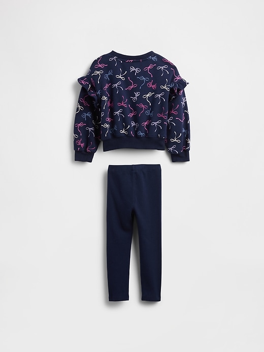 Image number 3 showing, Baby & Toddler Sweatshirt & Leggings Set