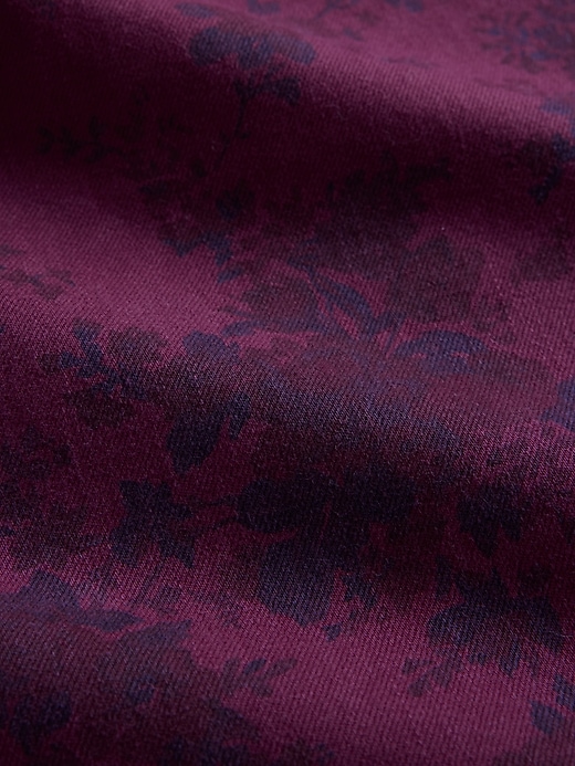 Image number 8 showing, Mid Rise Floral Baggy Jeans