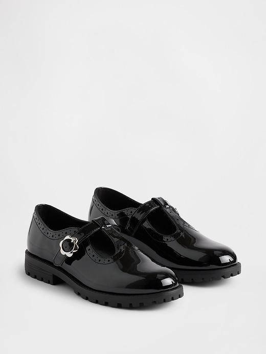 Image number 2 showing, Kids T-Strap Loafers