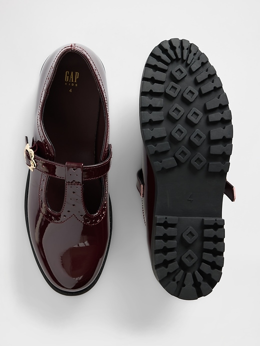 Image number 3 showing, Kids T-Strap Loafers