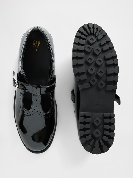 Image number 3 showing, Kids T-Strap Loafers