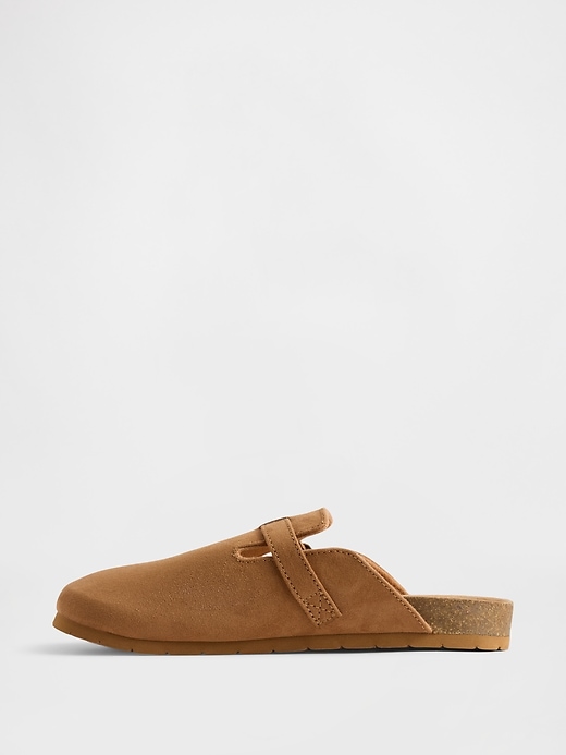 Image number 5 showing, Kids Vegan Suede Clogs