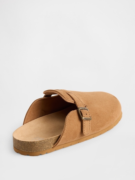 Image number 4 showing, Kids Vegan Suede Clogs