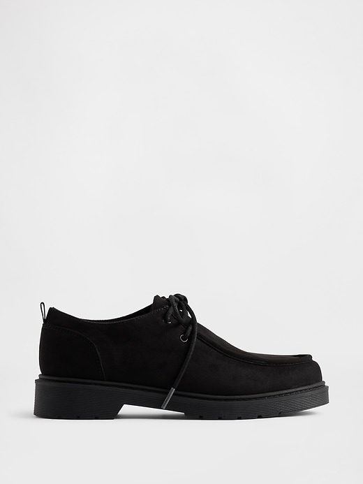 Image number 1 showing, Kids Vegan Suede Loafers