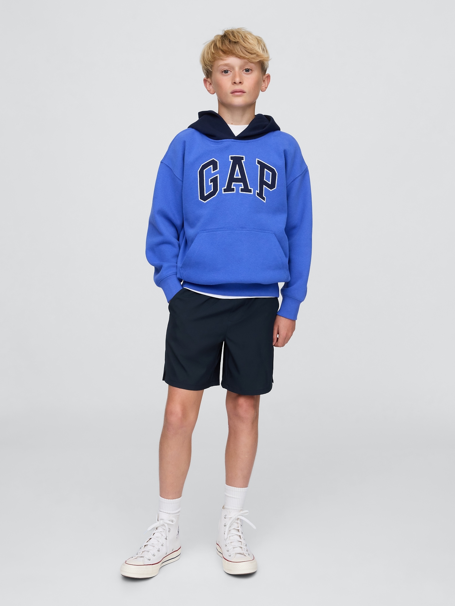 Kids 5.5" Relaxed Active Shorts - Blue