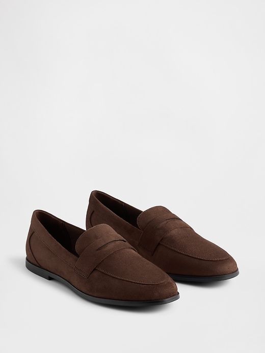 Image number 2 showing, Vegan Suede Loafers
