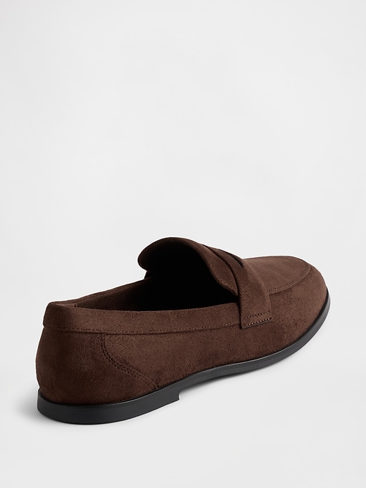 Image number 4 showing, Vegan Suede Loafers