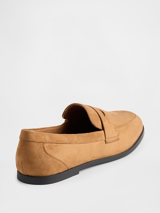 Image number 4 showing, Vegan Suede Loafers