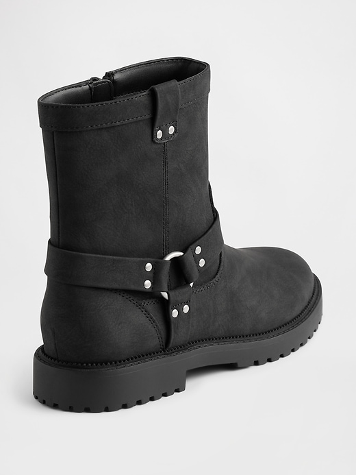 Image number 4 showing, Kids Moto Boots