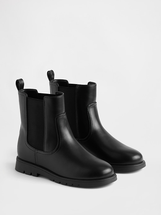 Image number 2 showing, Kids Vegan Leather Chelsea Boot