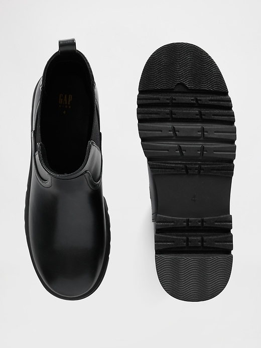 Image number 3 showing, Kids Vegan Leather Chelsea Boot
