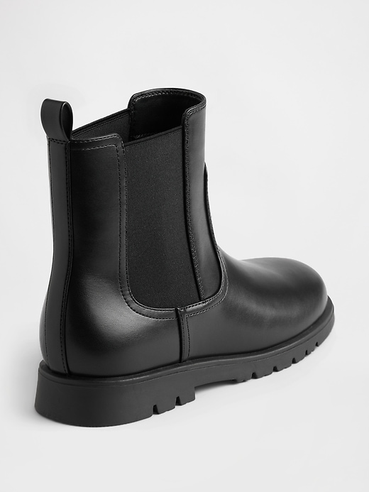 Image number 4 showing, Kids Vegan Leather Chelsea Boot